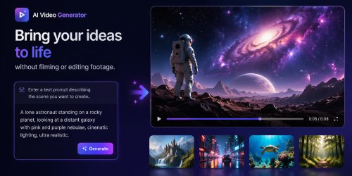 Turn Ideas into Videos