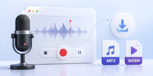 MP3 or WebM