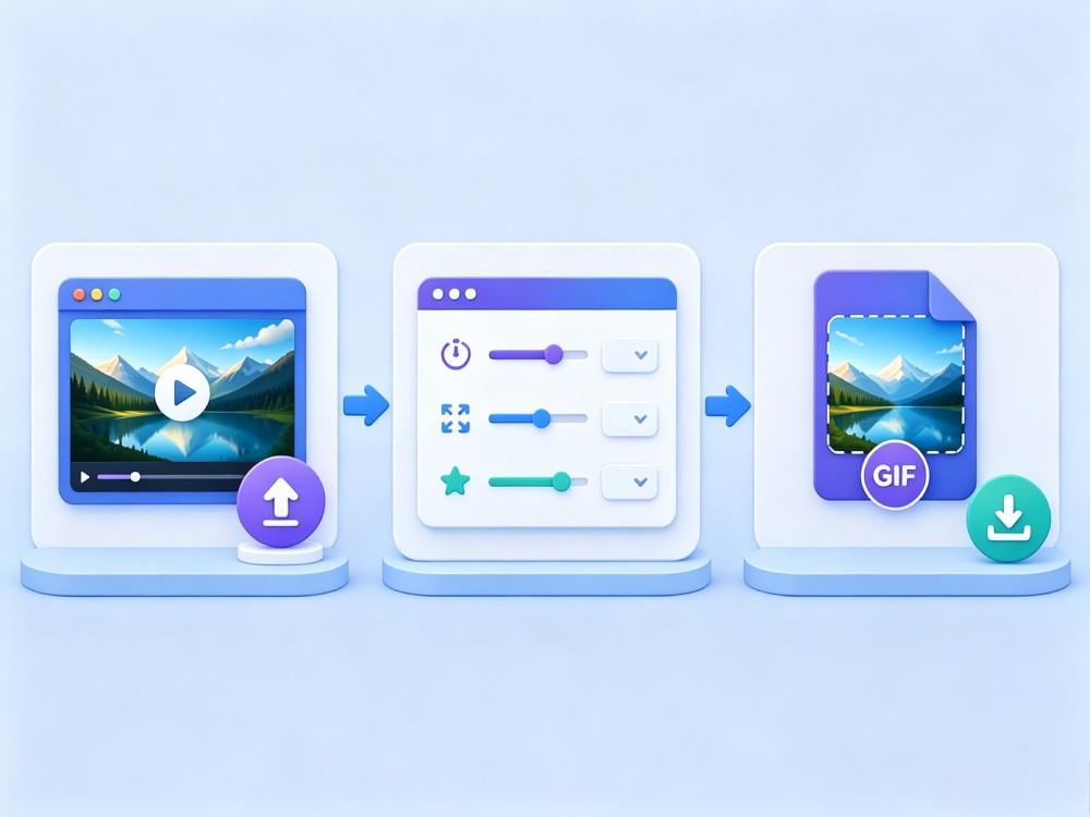 video to gif step