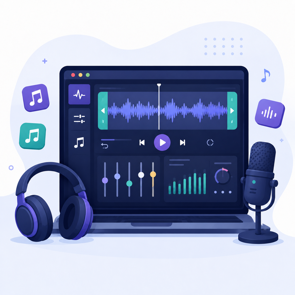audio editor banner