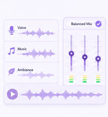 Mix Voice with Background Sound