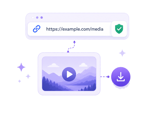 convert link to media