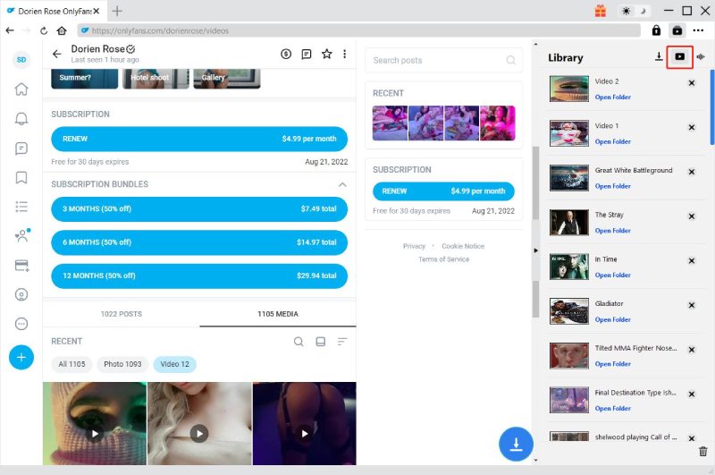 cleverget download library