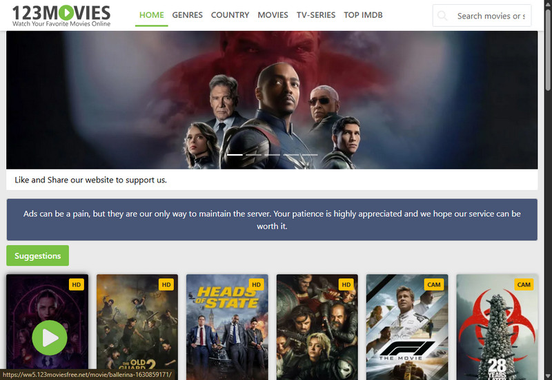 123movies site