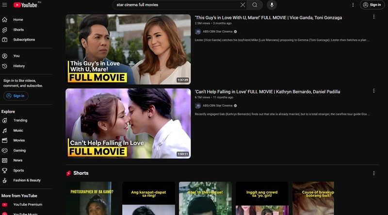 youtube site
