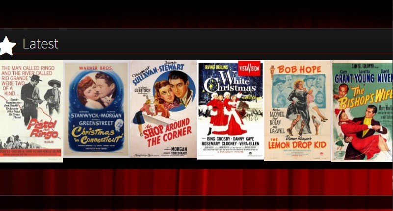 classic cinema online interface