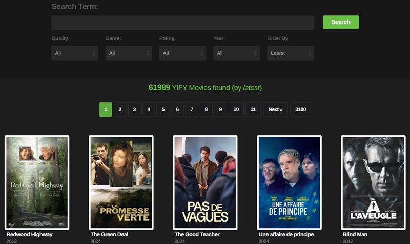 download 3gp movies in yify