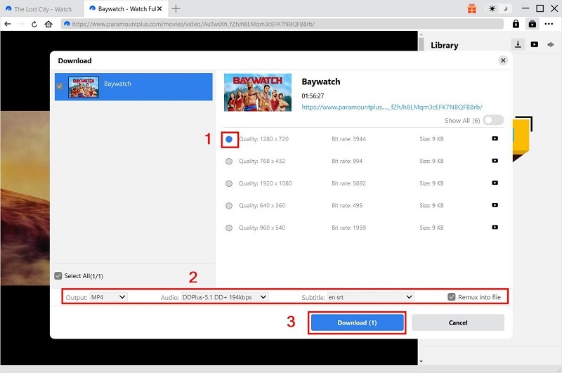download movies using cleverget