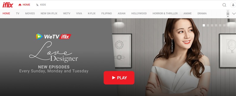 iflix interface