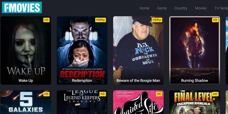 fmovies site homepage