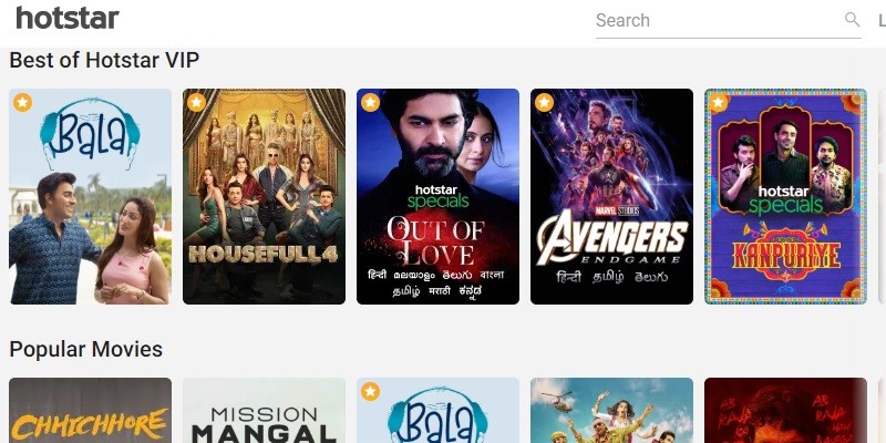 sites like icefilms - hotstar