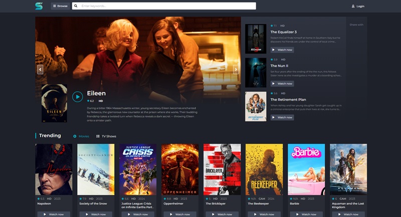 sflix homepage