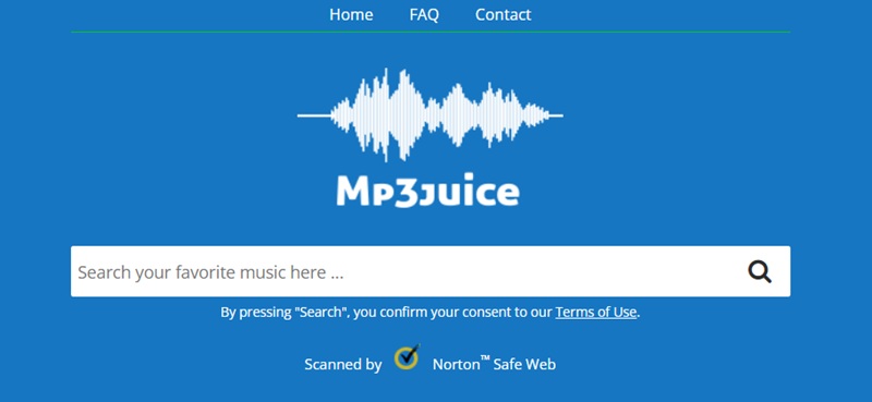 mp3juice homepage