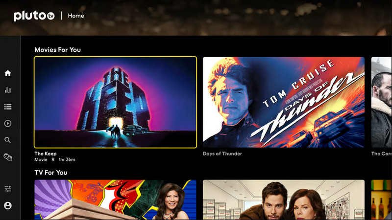 plutotv homepage