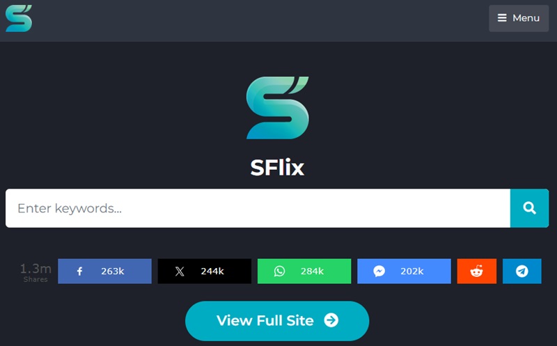 sflix homepage