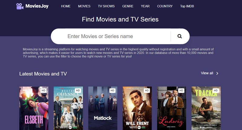 moviesjoy homepage