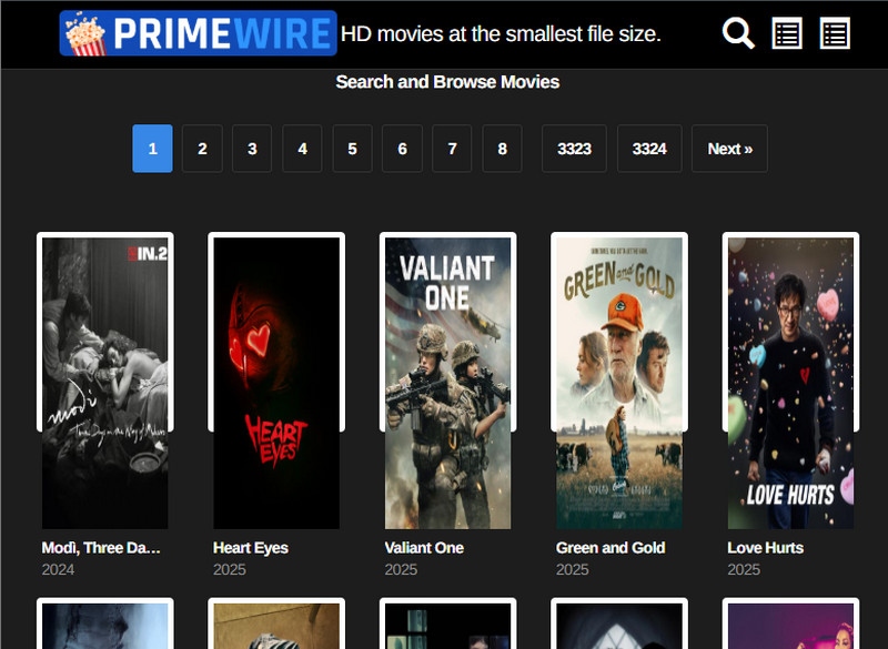 primewire interface