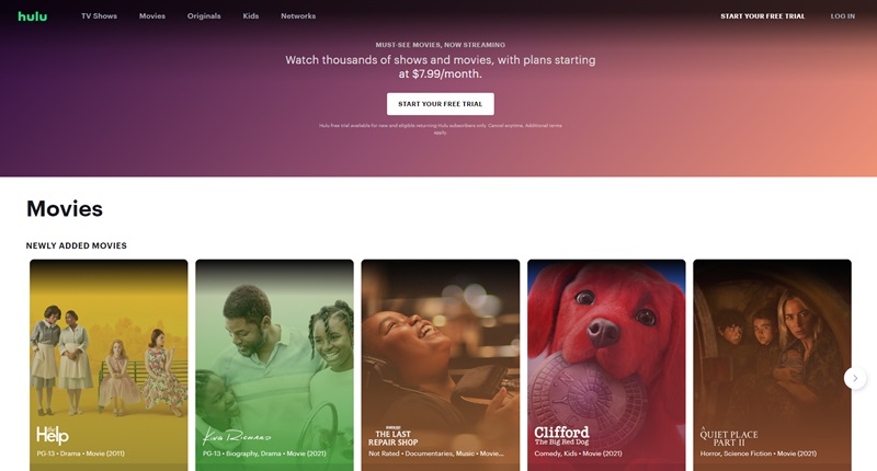 hulu interface