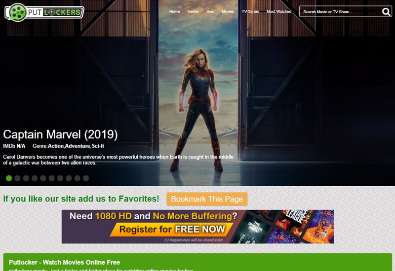 putlocker interface