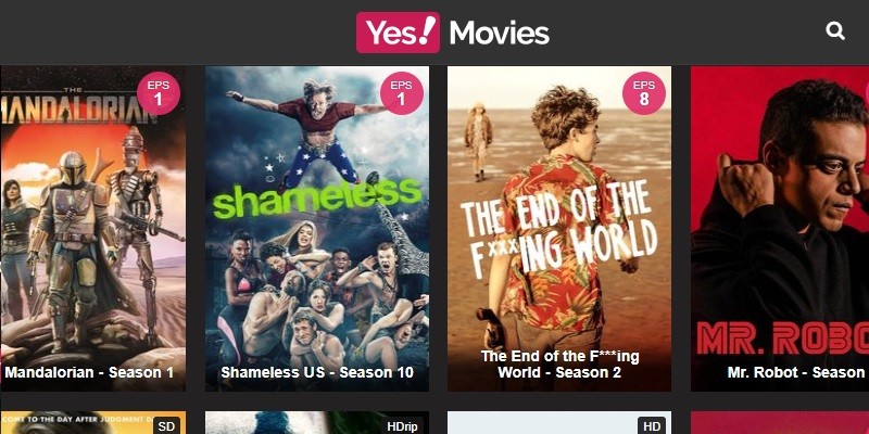 yesmovies interface