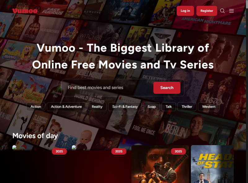 vumoo homepage