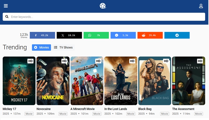 myflixer homepage