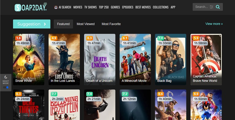 soap2day homepage