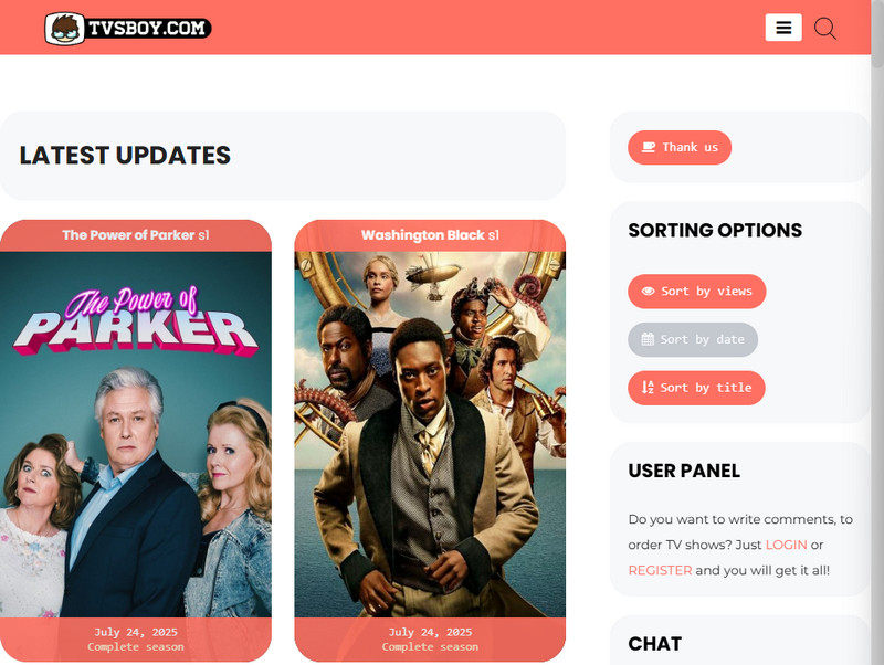 download tv shows on tvsboy