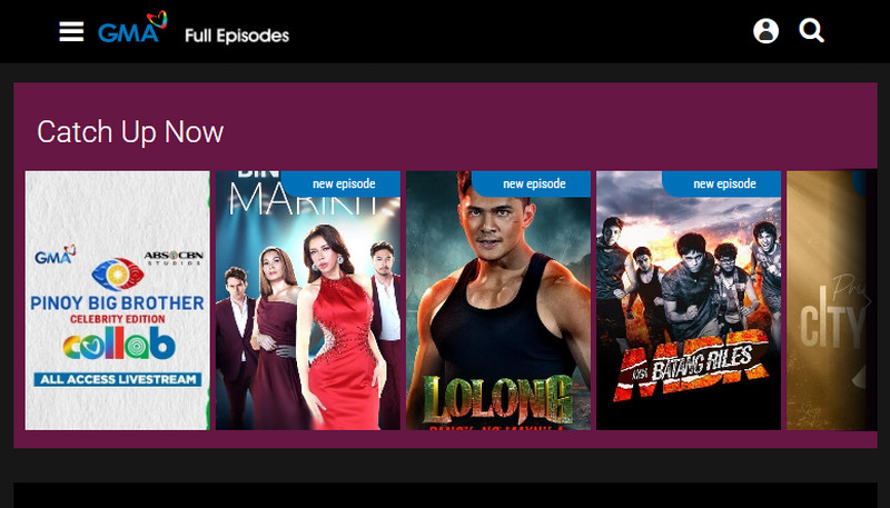 pinoy movie sites - gma network main website