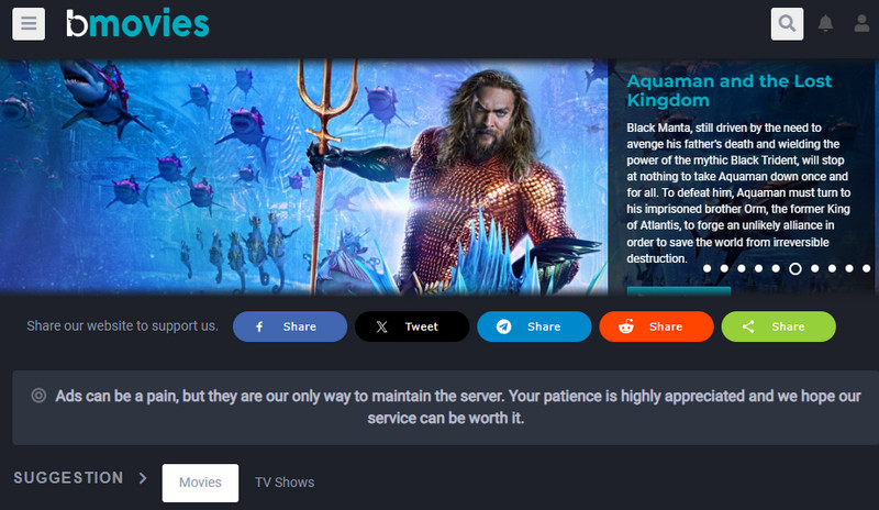 bmovies interface