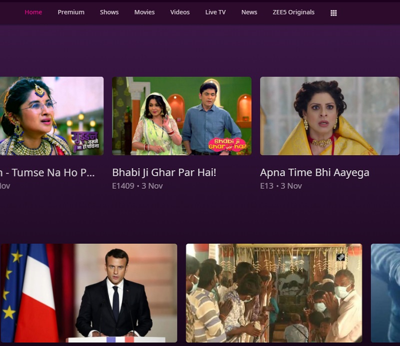 watch indian movies online in zee5