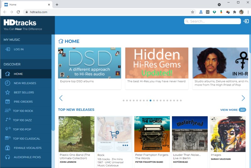 download lossless music hdtracks