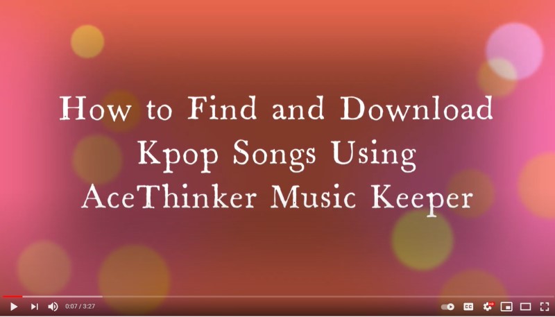 find kpop songs