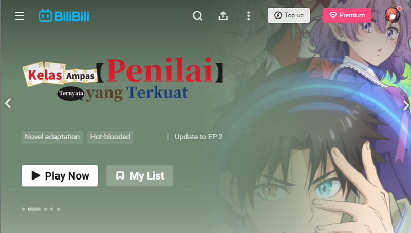 bilibili site