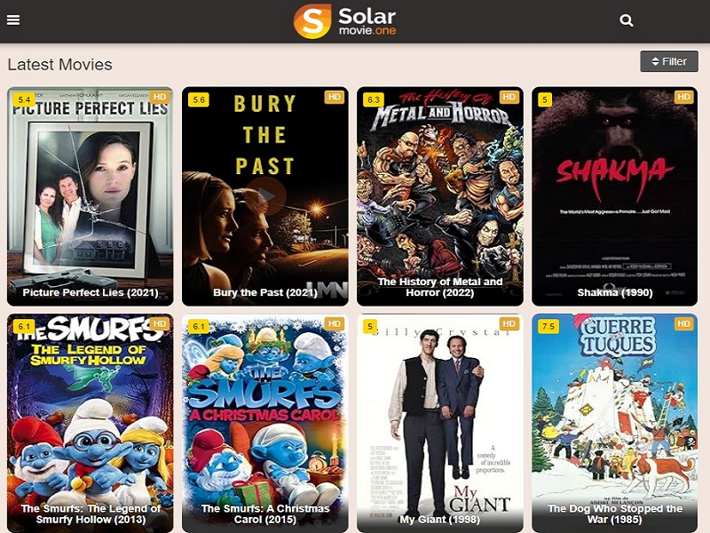websites like movie4k solarmovie interface