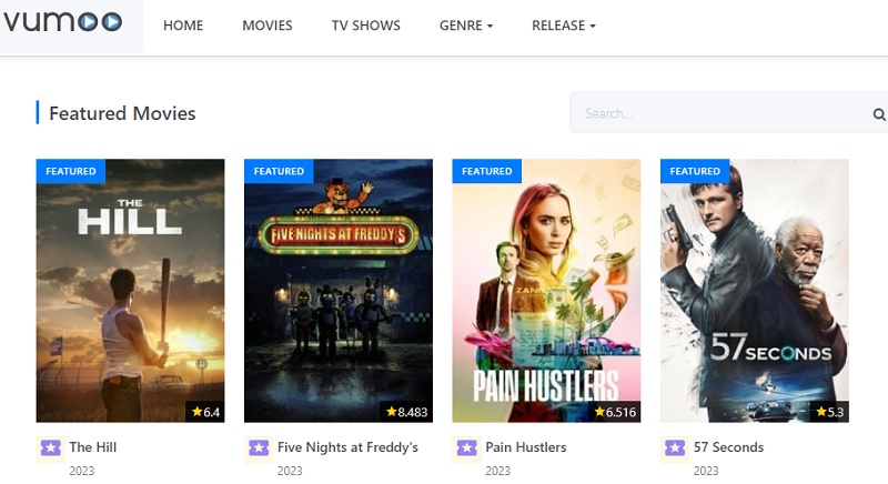 websites like movie4k vumoo interface