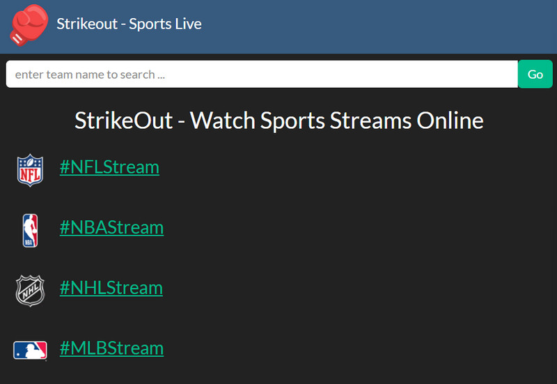 strikeout interface