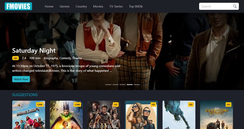 fmovies homepage