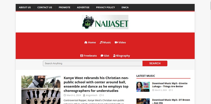 naijaset homepage