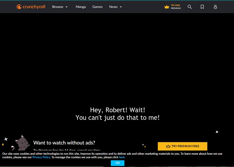 crunchyroll streaming subbed anime