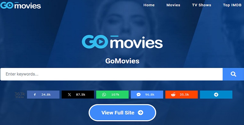 gomovies interface