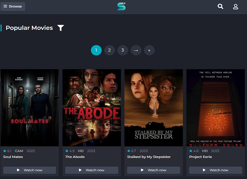 vumoo alternative - sflix interface