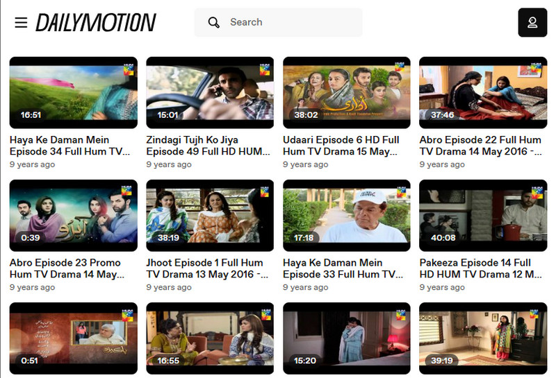 dailymotion website