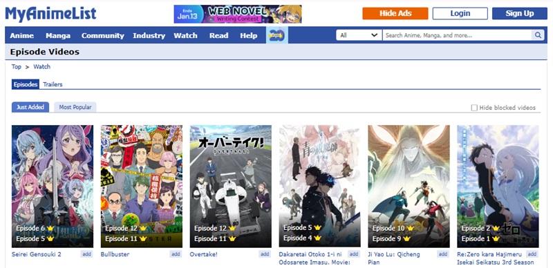 watch uncensored anime myanimelist
