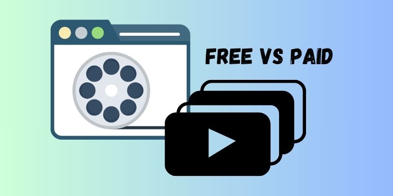 free vs paid web series websites