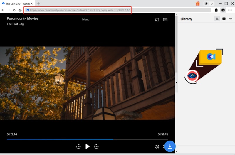 copy paramount url