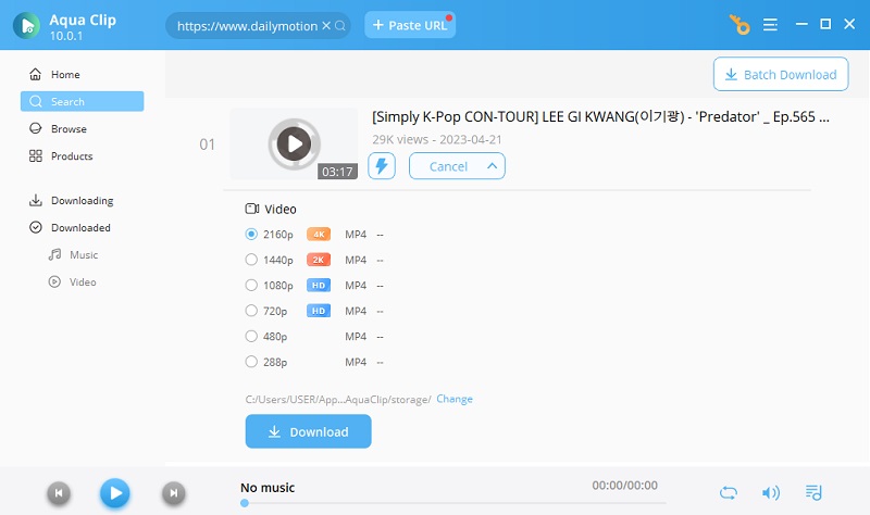 dailymotion not working vk step2