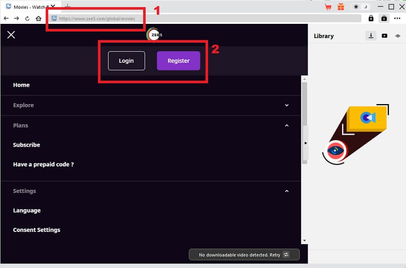 visit zee5 page on cleverget