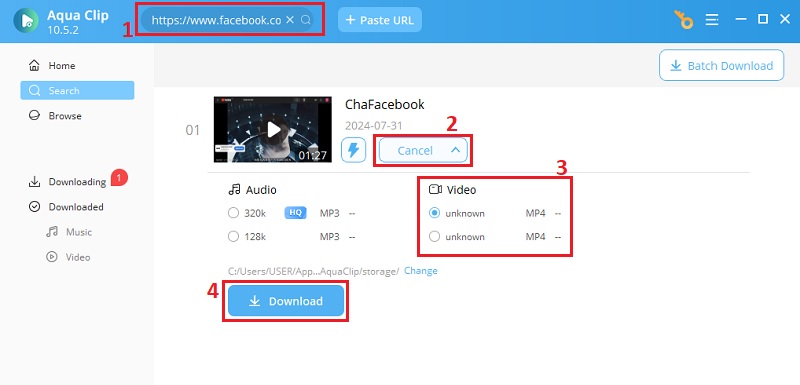 download video from facebook comment