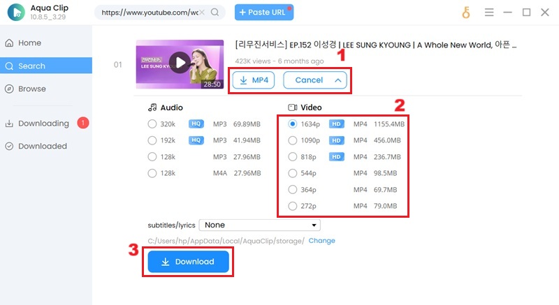 download youtube video
